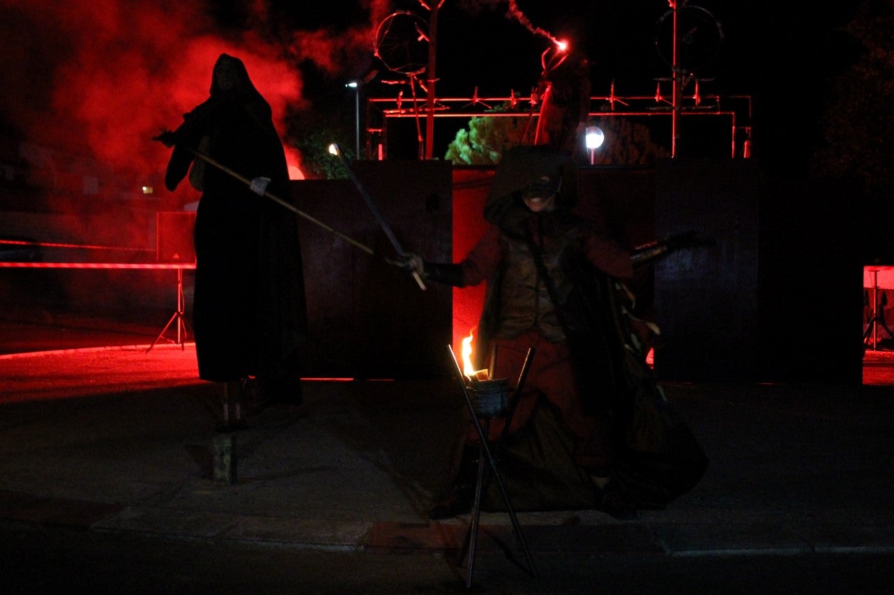 Algunas imágenes de las actividades del viernes 16 de agosto en el espectáculo 'La Fuga de la Diabla' (16-08-2019)