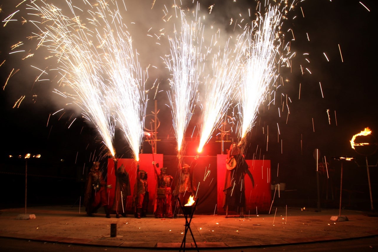 Algunas imágenes de las actividades del viernes 16 de agosto en el espectáculo 'La Fuga de la Diabla' (16-08-2019)