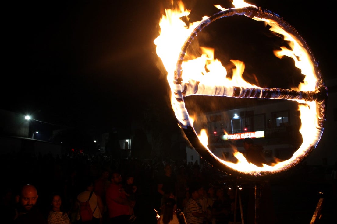 Algunas imágenes de las actividades del viernes 16 de agosto en el espectáculo 'La Fuga de la Diabla' (16-08-2019)