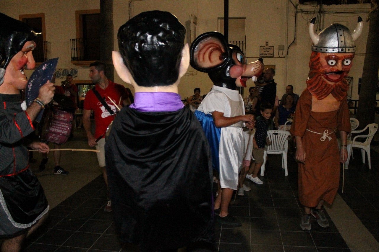 Algunas imágenes de la noche inaugural de las Ferias y Fiestas de San Bartolomé 2019 (22-08-2019)