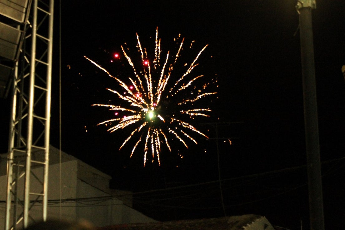 Algunas imágenes de la noche inaugural de las Ferias y Fiestas de San Bartolomé 2019 (22-08-2019)