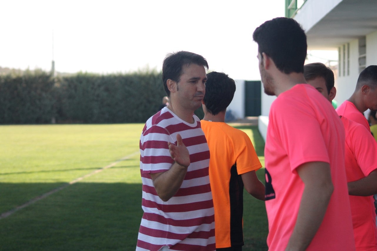 Algunas imágenes del encuentro de la tercera jornada de liga de Tercera División disputado en el Municipal de San Roque y que acabó 2-5 (08-09-2019)