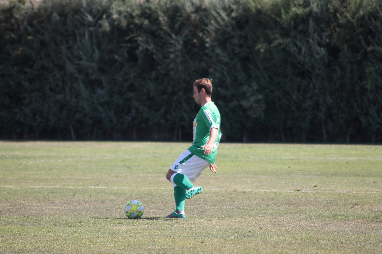 Algunas imágenes del encuentro de la tercera jornada de liga de Tercera División disputado en el Municipal de San Roque y que acabó 2-5 (08-09-2019)