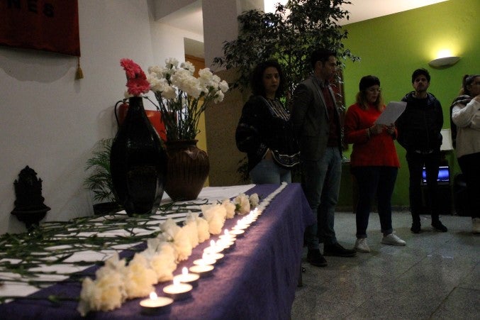 Fotos: Acto contra la Violencia de Género