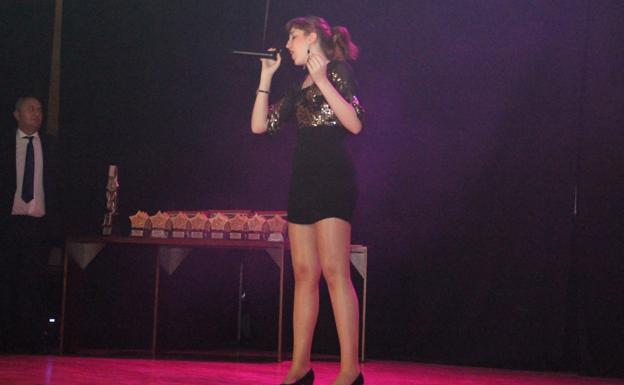 Imagen. Actuación de Conchi Mendo, ganadora de la edición 2018
