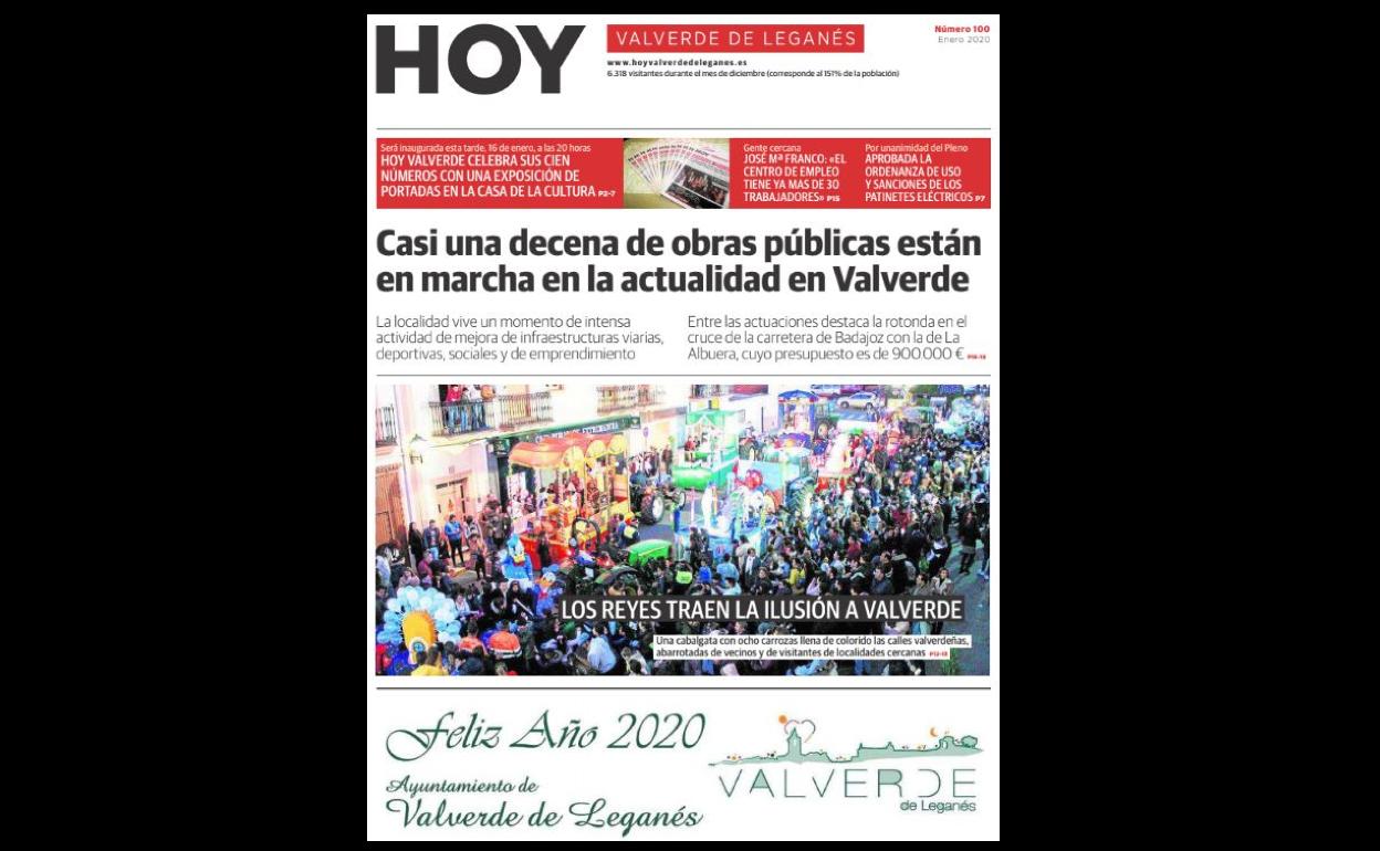 Hoy Se Publica La Edición Número 100 De Hoy Valverde De Leganés Hoyes 7270