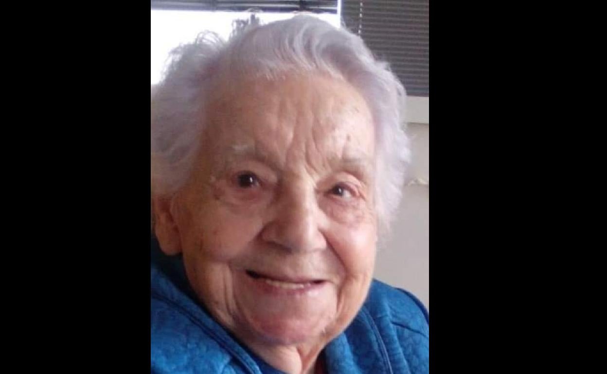 María Teresa falleció el 10 de abril a los 100 años de edad