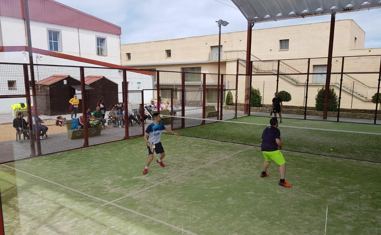 Final de la liga de padel local del año pasado