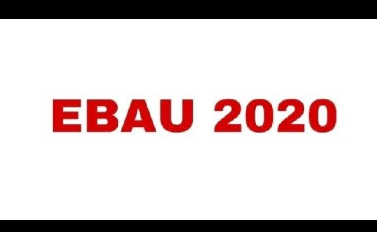 Instrucciones para la EBAU 2020