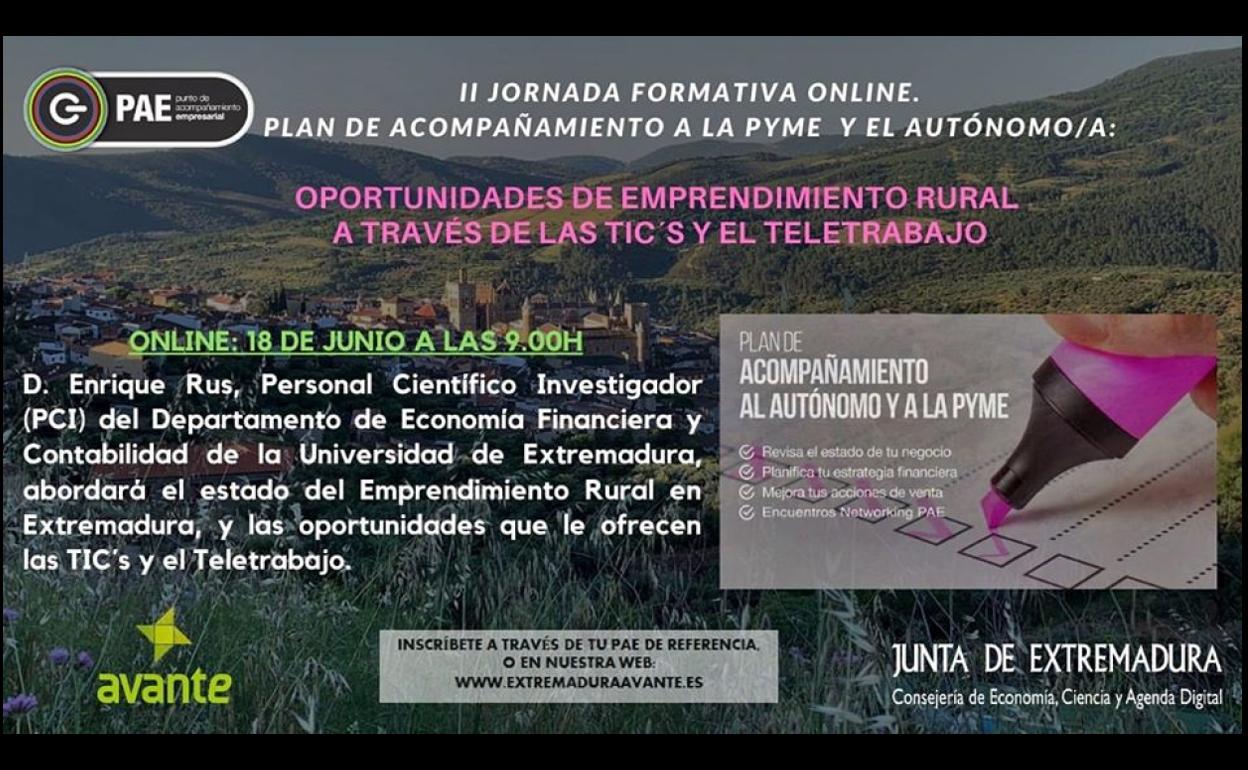 Nueva jornada formativa online organizada por la RED PAE