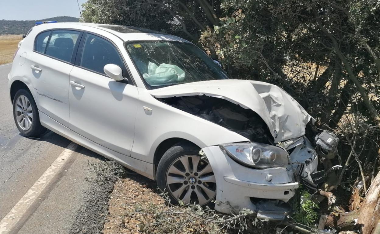 Estado en el quedó el vehículo