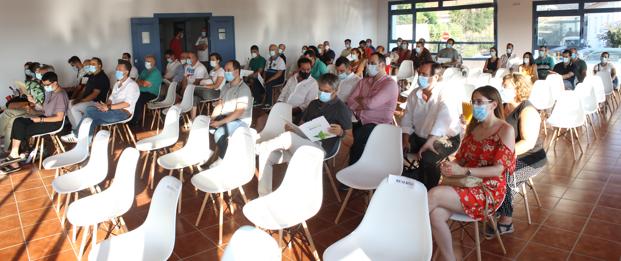 Asistentes a la reunión