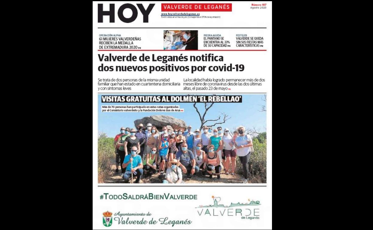 Ya Se Está Repartiendo La Edición 107 De Hoy Valverde De Leganés Hoy 3578