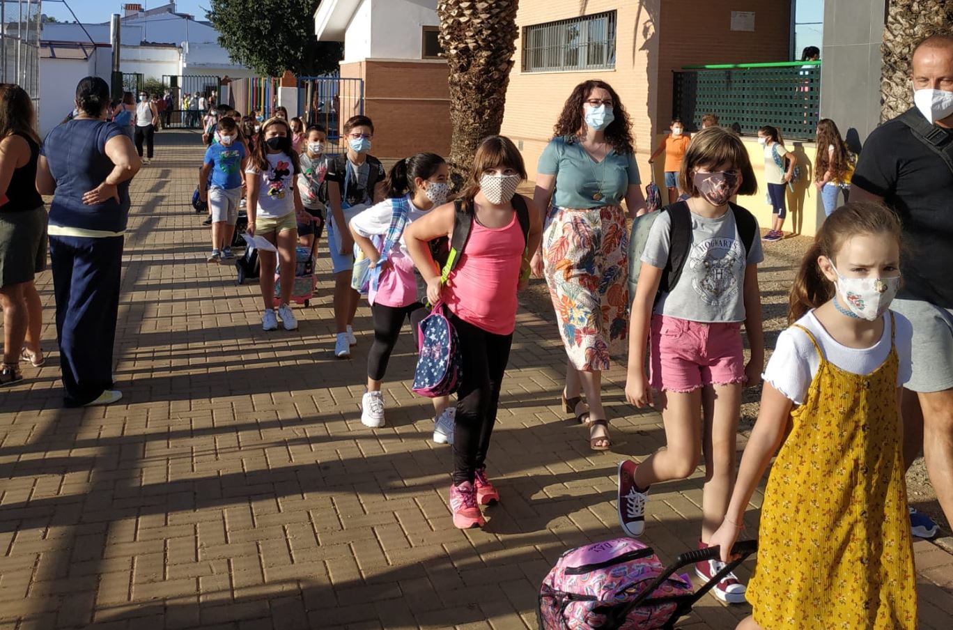 Fotos: Primer día en los centros educativos 2020