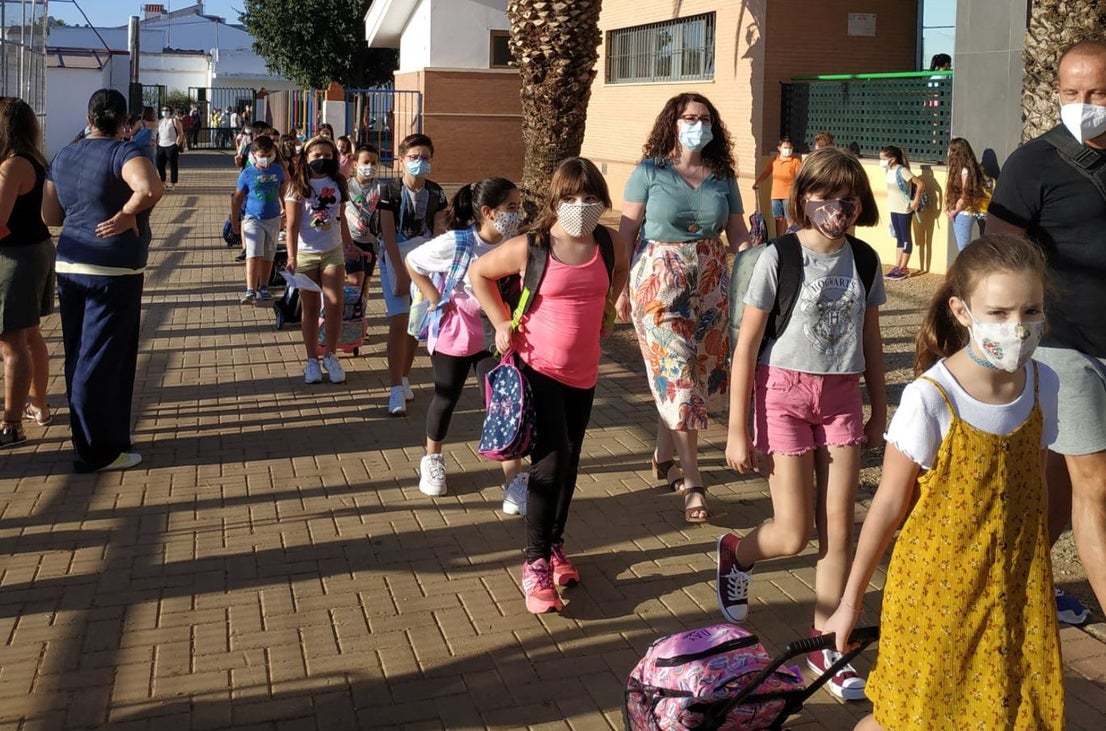 Fotos: Primer día en los centros educativos 2020