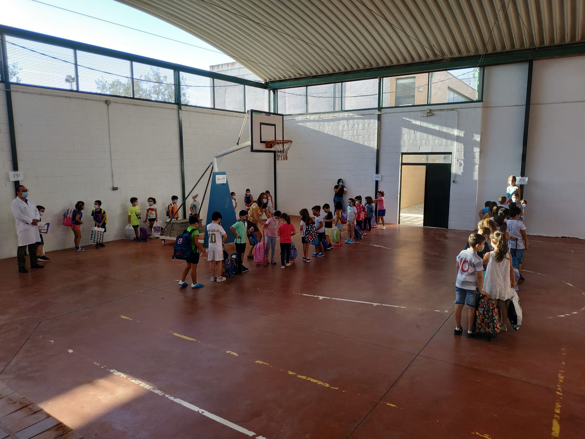 Fotos: Primer día en los centros educativos 2020