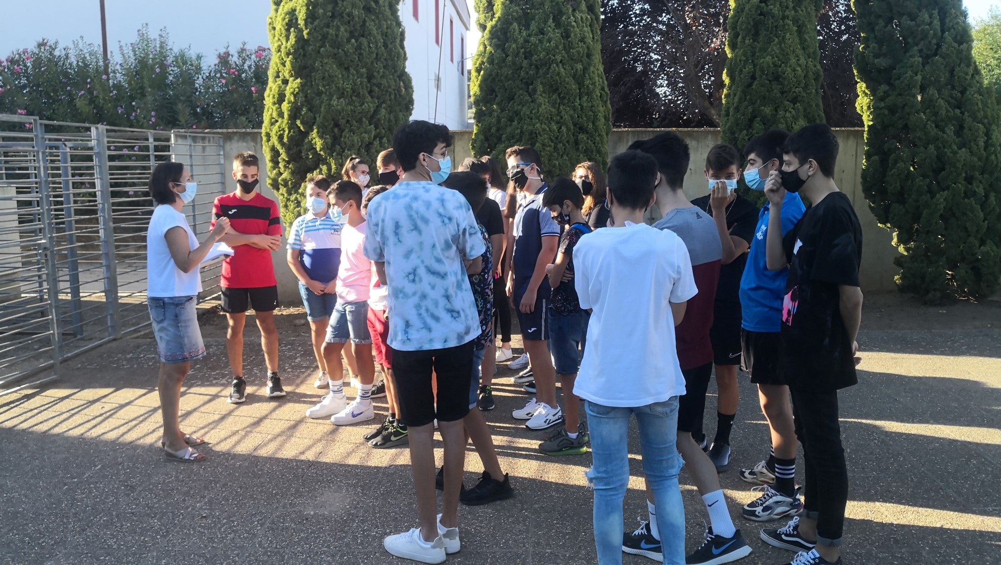 Fotos: Primer día en los centros educativos 2020