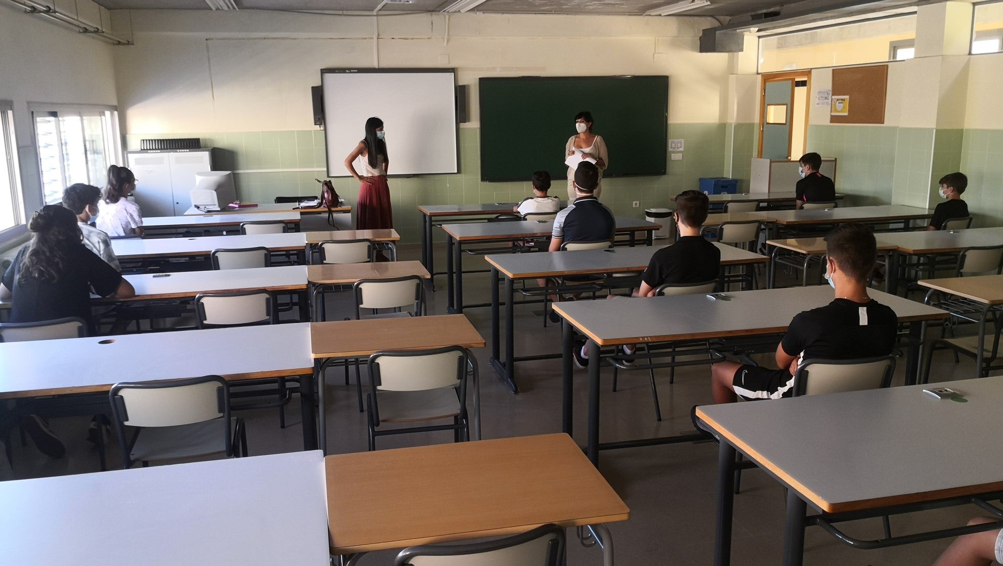 Fotos: Primer día en los centros educativos 2020