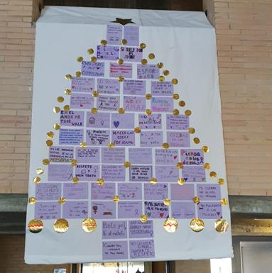 Árbol Navideño con mensajes