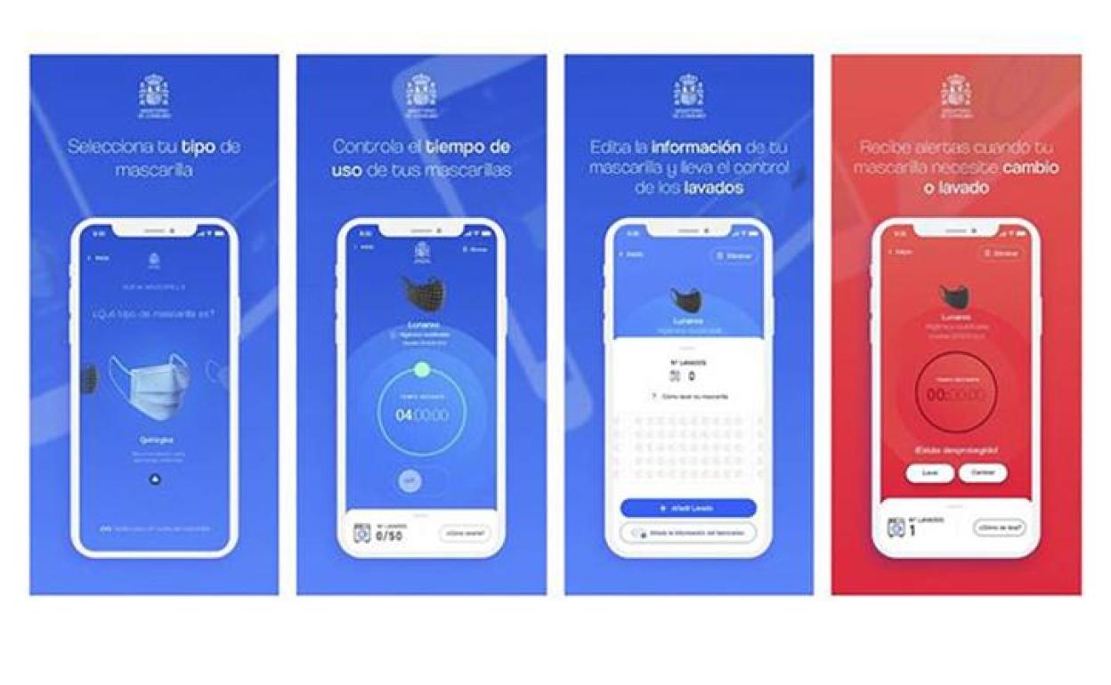 Disponible una aplicación para controlar el uso de las mascarillas