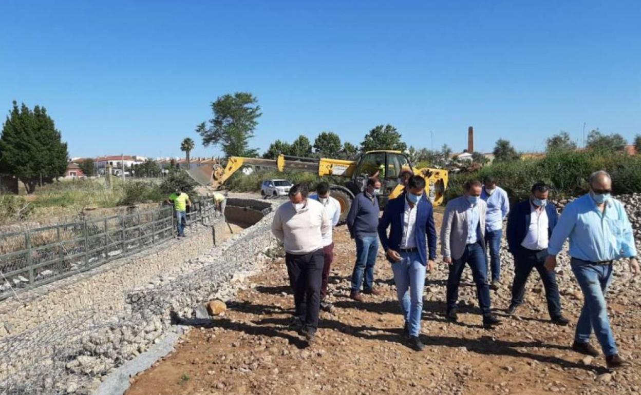 Visita a las obras realizadas