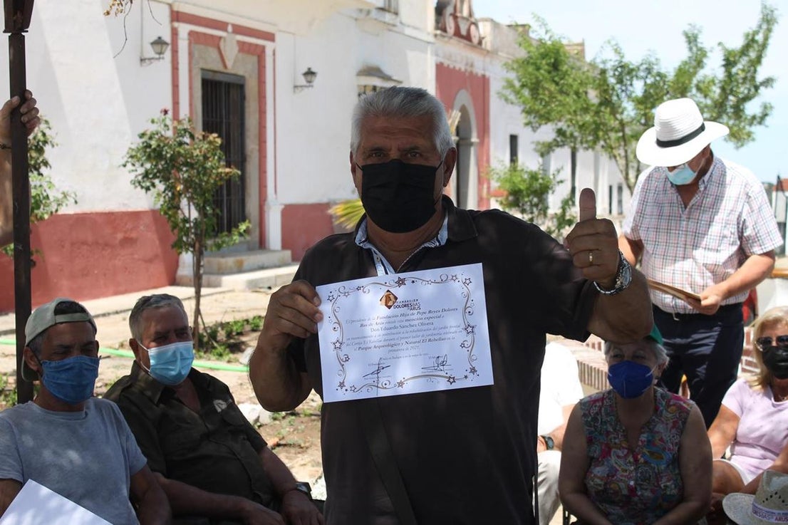 Fotos: Clausura del taller de jardinería en El Rebellao