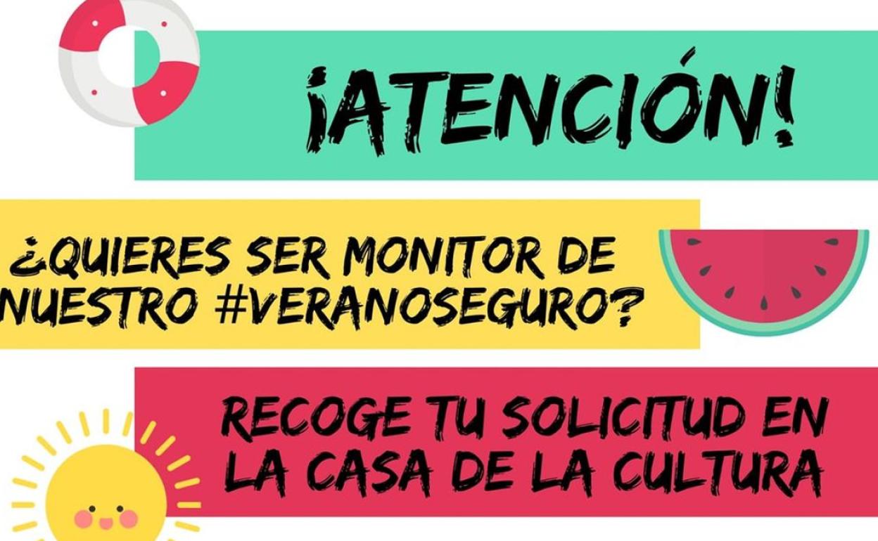 Abierto el plazo para ser monitor durante el verano 2021