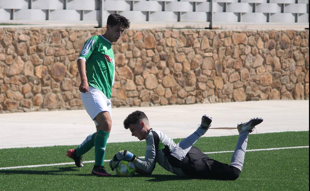 Tomé, autor del segundo gol de los valverdeños