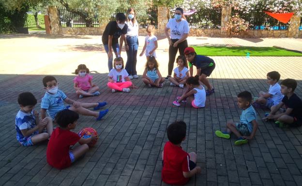 Imagen. Actividades durante el campamento