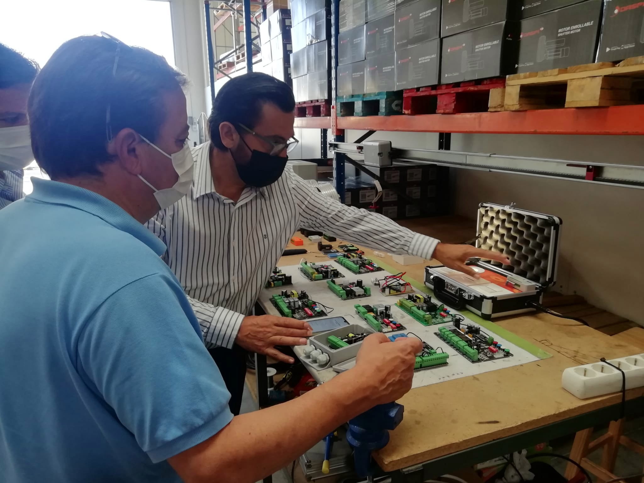 Fotos: Visita a Tradingall Daspi Italy