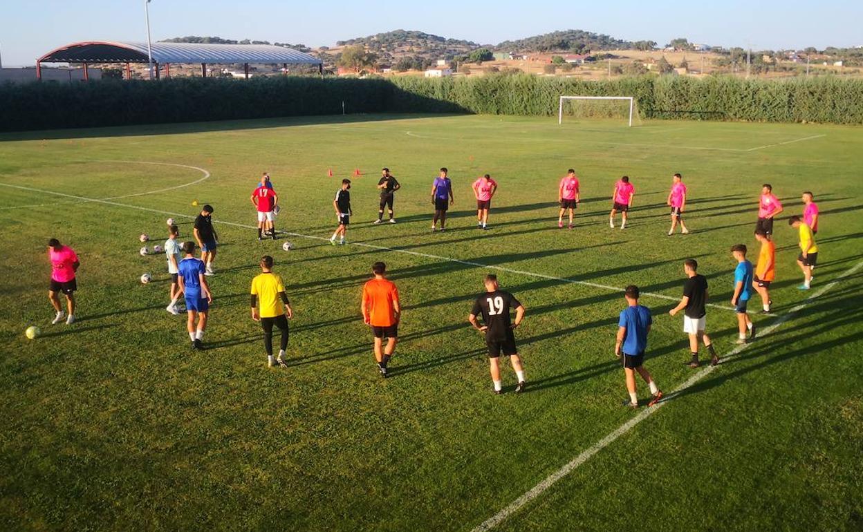 Primera sesión de entrenamiento