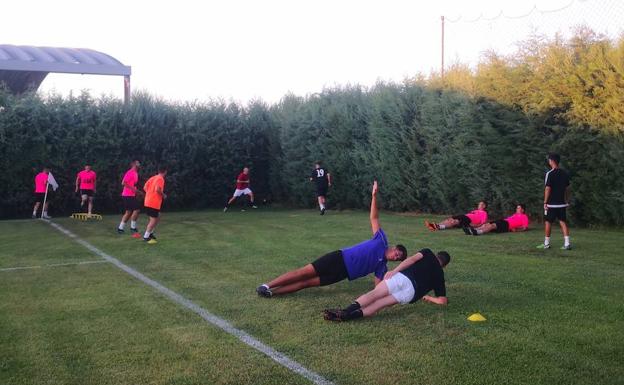 Preparación física en los primeros entrenamientos