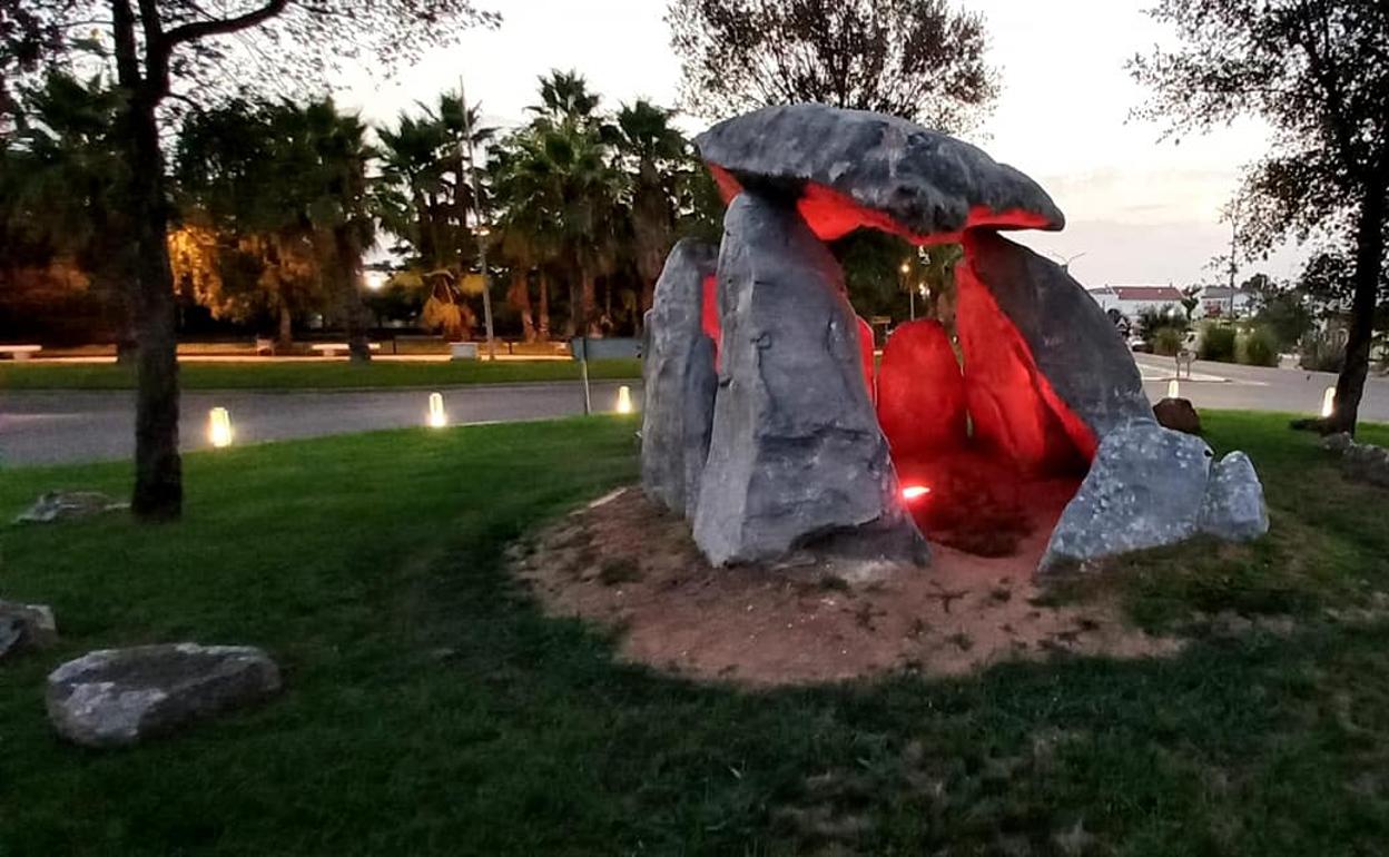 Iluminación del Dolmen