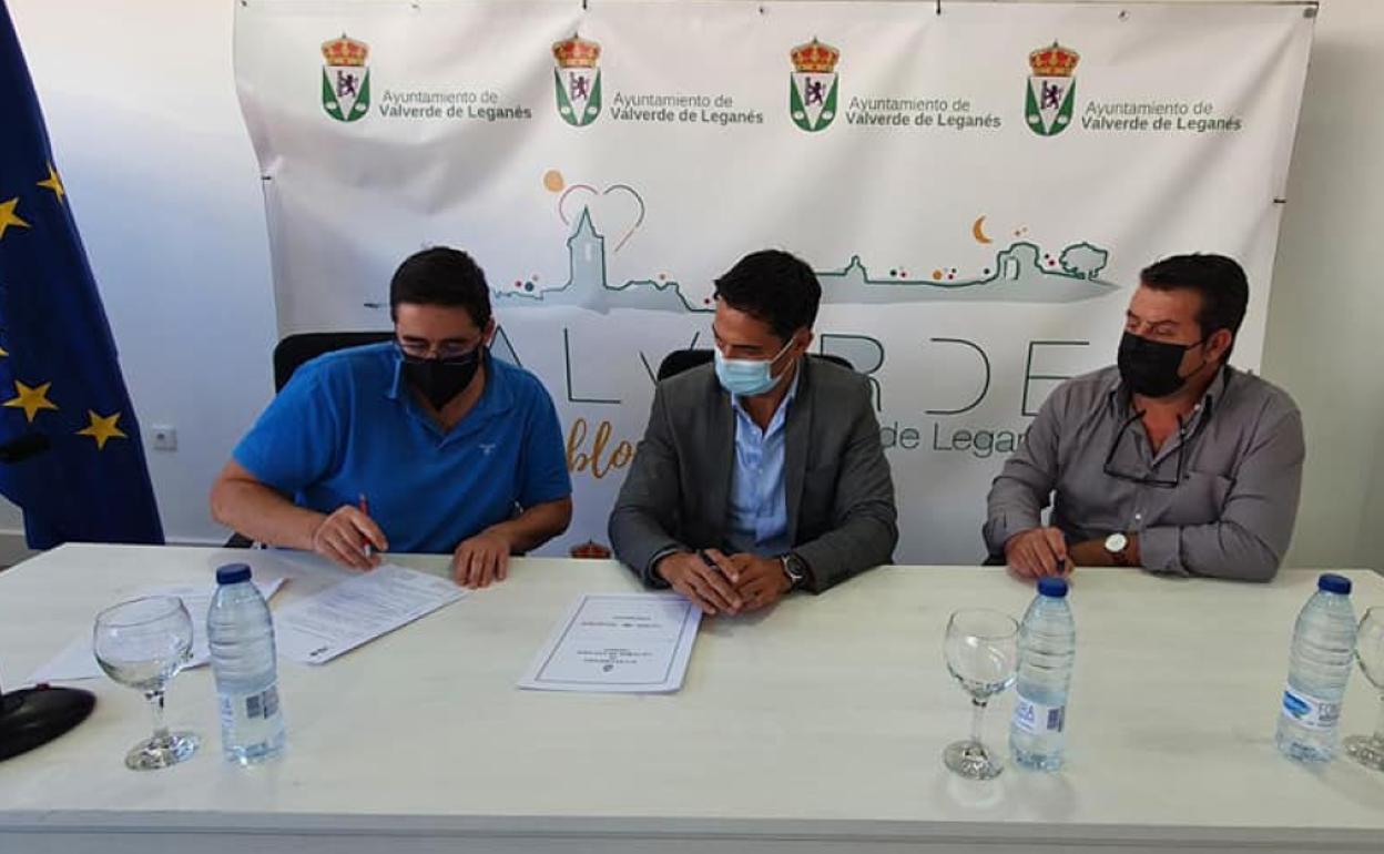 Firma del contrato