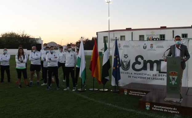 Imagen. Intervencción de Manolo Borrego, alcalde de Valverde