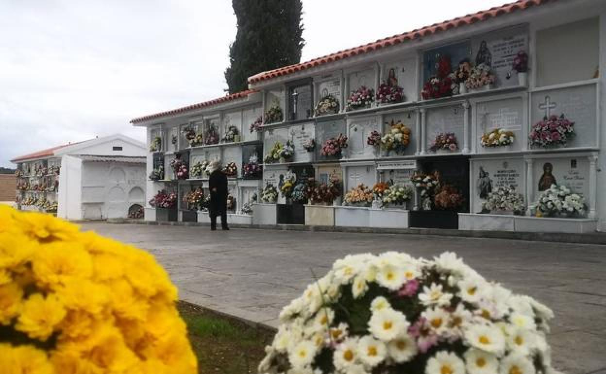 Visitas al cementerio municipal
