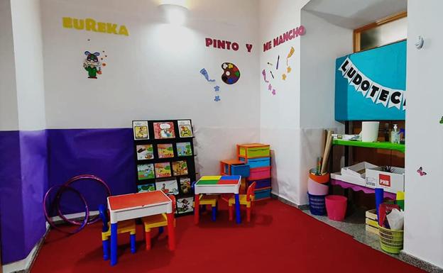 Ludoteca en la Casa de la Cultura