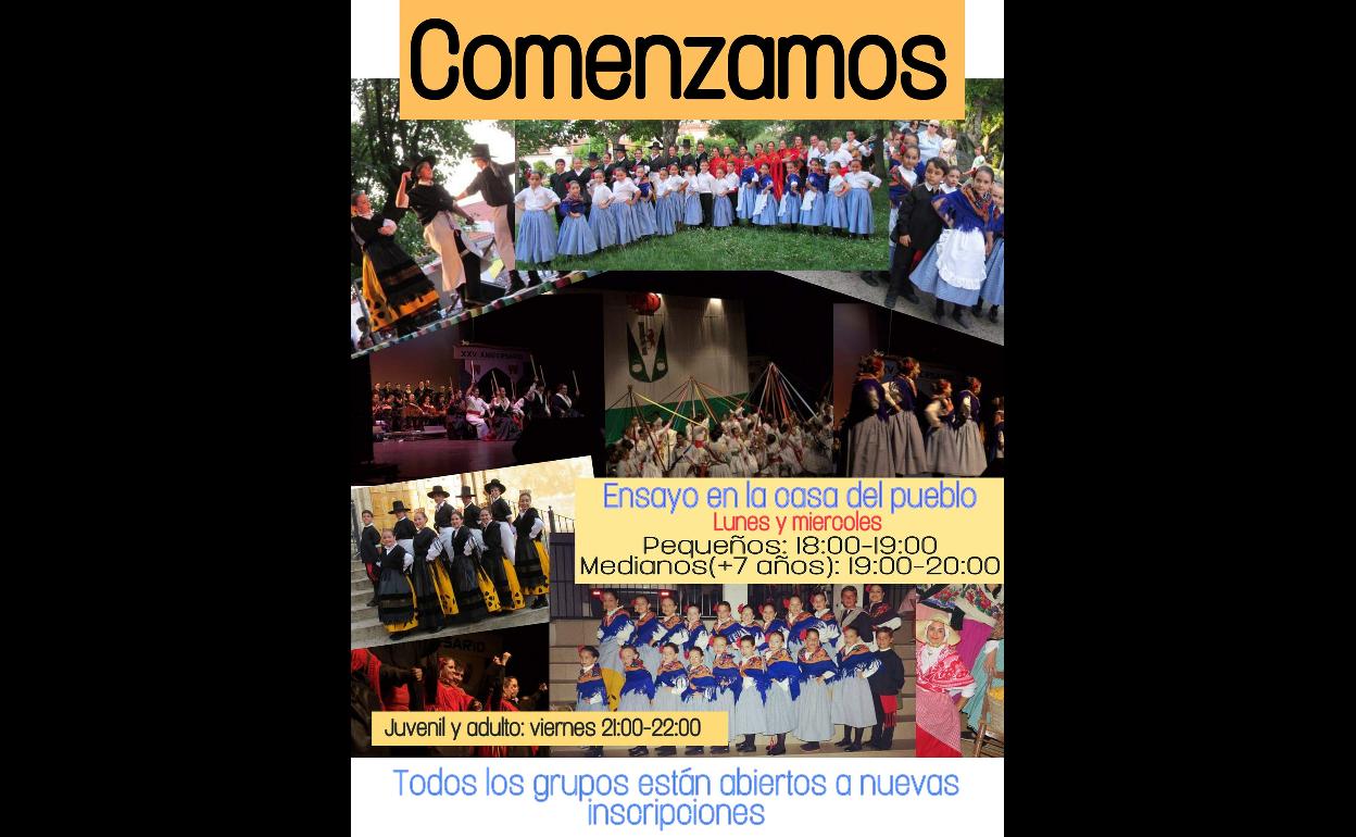 Comienzan los ensayos de los Coros y Danzas de Valverde de Leganés