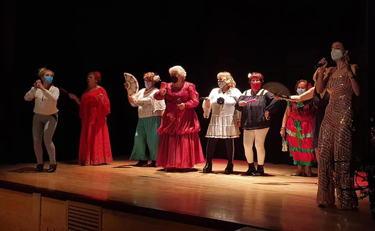 Durante el espectáculo