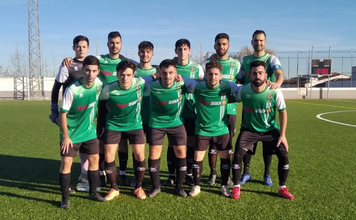 Equipo titular en San Vicente de Alcántara