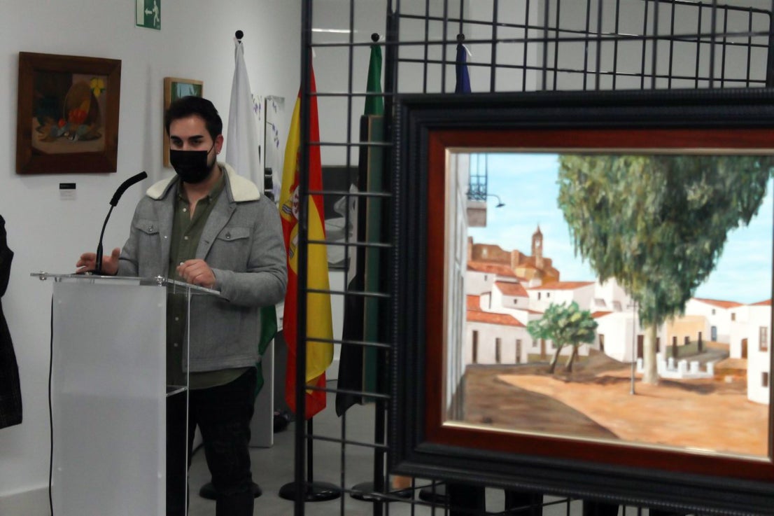 Fotos: Inauguración de la Exposición de Pintura de los Alumnos de Belén Rastrollo