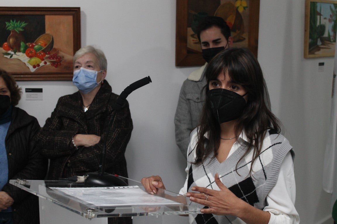 Fotos: Inauguración de la Exposición de Pintura de los Alumnos de Belén Rastrollo