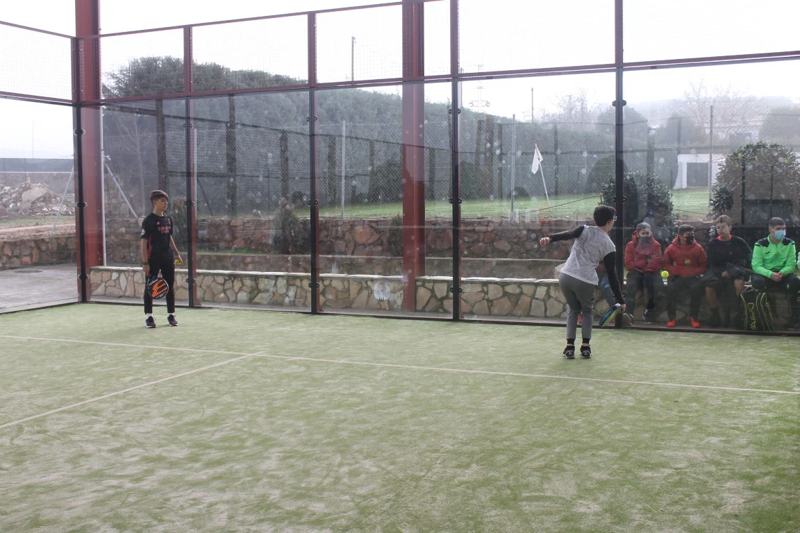 Fotos: Final del Torneo de Pádel Infantil Navideño 2021