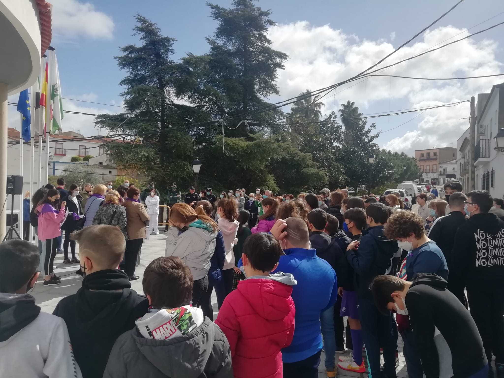 Fotos: Lectura del Manifiesto del Día Internacional de la Mujer