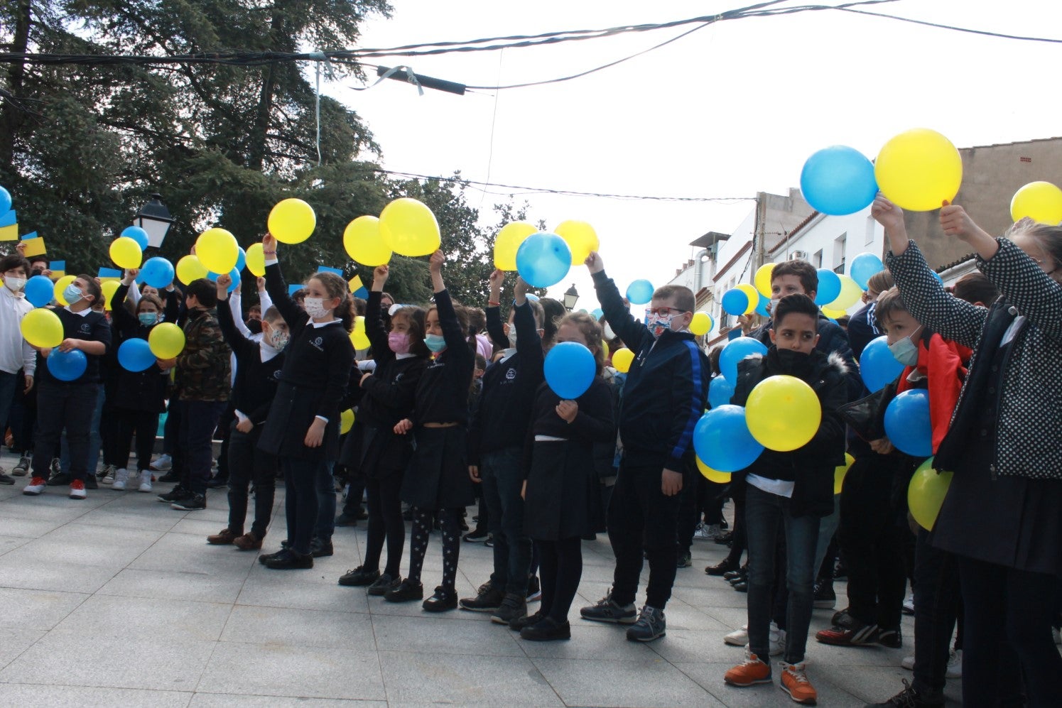 Fotos: Concentración en apoyo a Ucrania