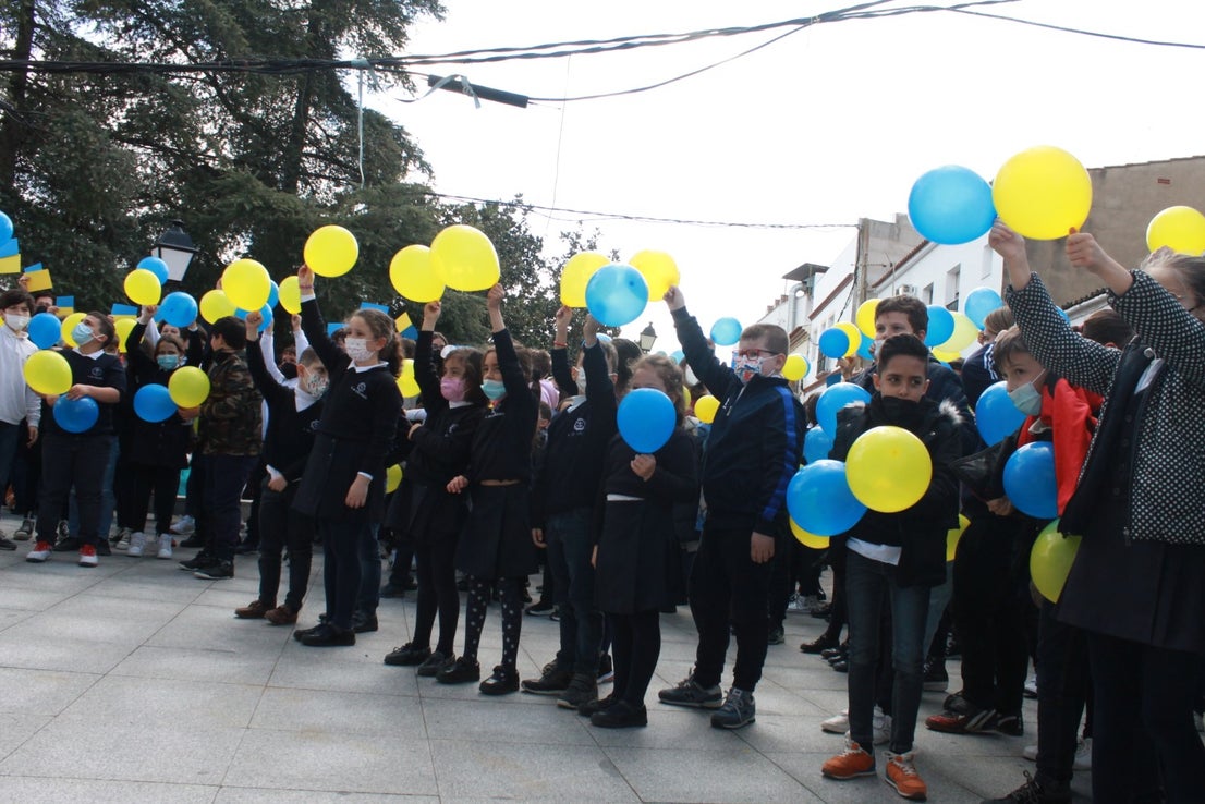 Fotos: Concentración en apoyo a Ucrania