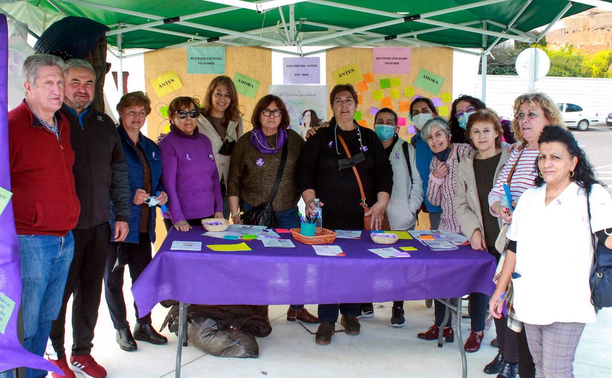 Algunos participantes en el taller