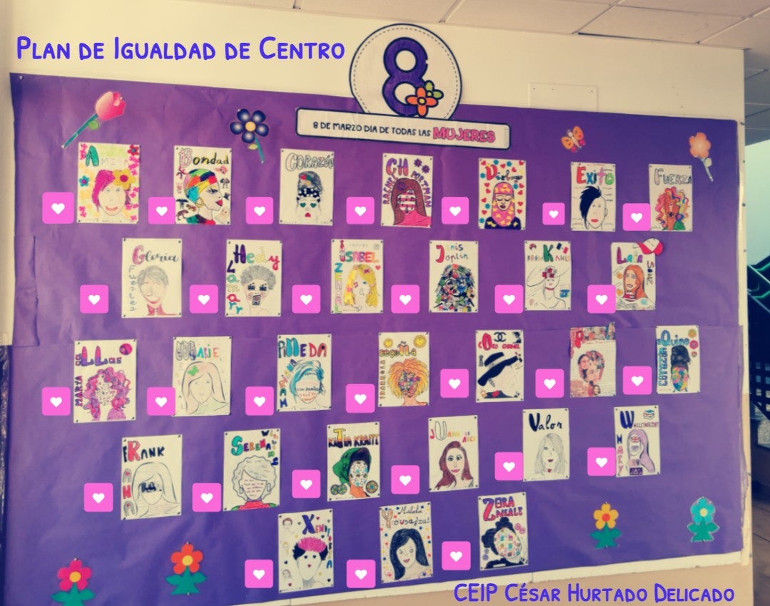 Fotos: Semana de la Mujer en el CEIP ‘César Hurtado Delicado’