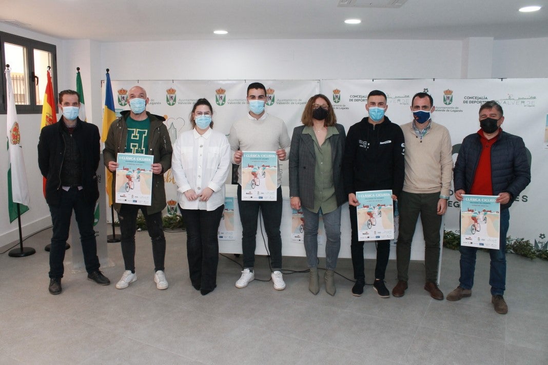 Fotos: Presentación de la ‘I Clásica Ciclista de Valverde de Leganés’