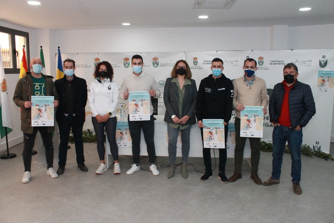 Fotos: Presentación de la ‘I Clásica Ciclista de Valverde de Leganés’